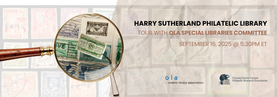 Harry Sutherland Philatelic Library Tour