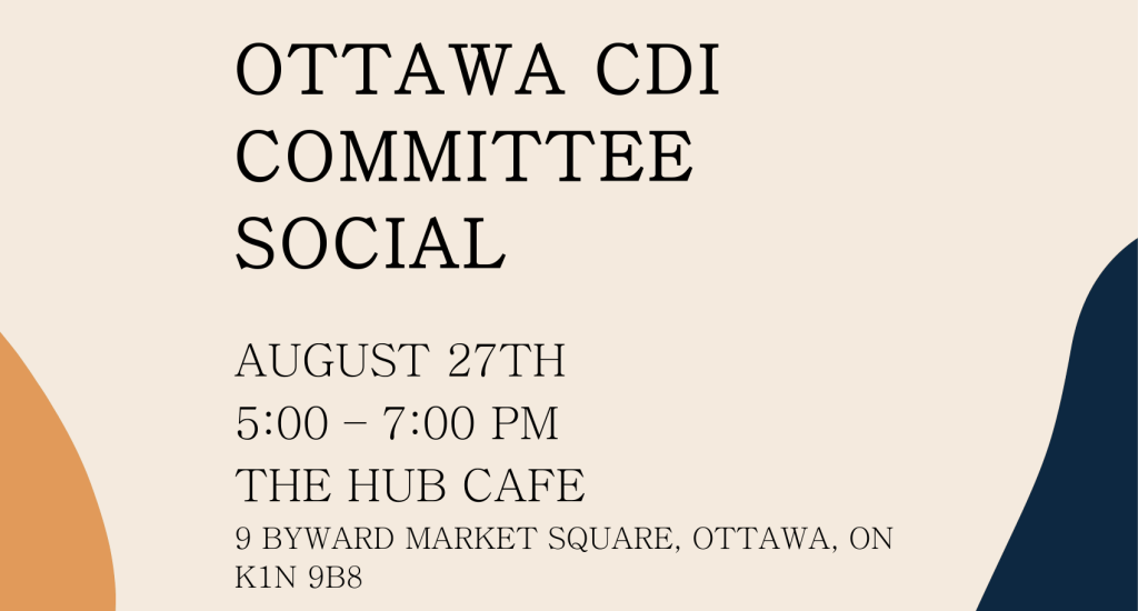 OLA Cultural Diversity and Inclusion Committee Social - Ottawa