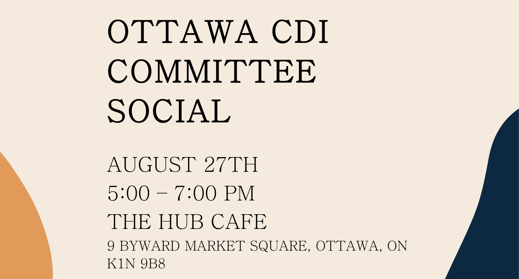 OLA Cultural Diversity and Inclusion Committee Social - Ottawa