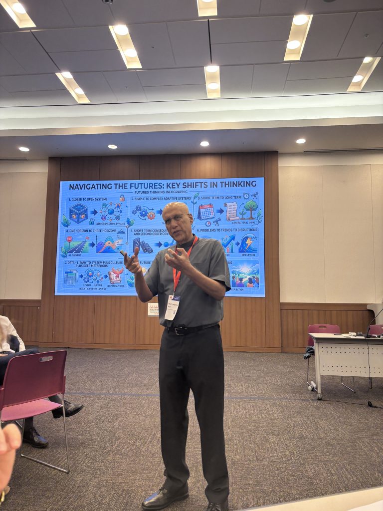 IFLA World Library and Information Congress keynote speaker Sohail Inayatullah.